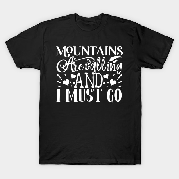 Mountain Climbing T-Shirt by My Artsam